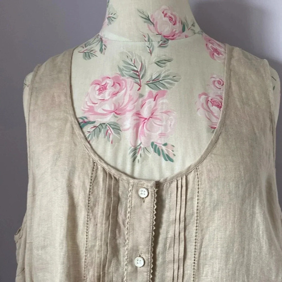 Tommy Bahama linen tank top size XL - Picture 9 of 12